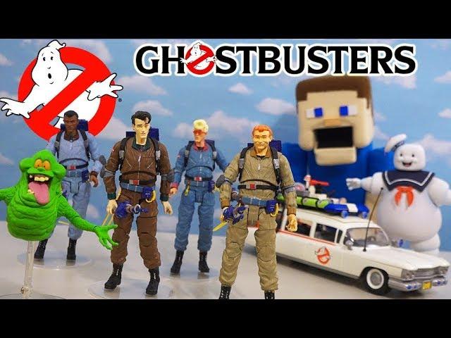 REAL GhostBusters Diamond Select Toys Action Figures Series 9 & 10 Movie Cartoon Unboxing!