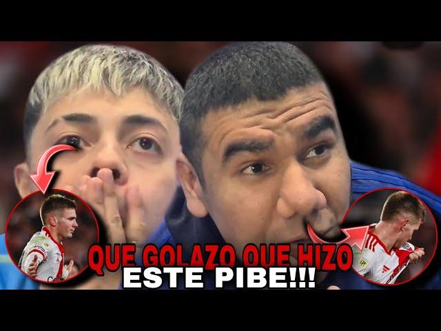 QUE GOLAZO QUE HIZO ESTE PIBE !!! | REACCIONES de HINCHAS | RIVER PLATE 1 vs SARMIENTO 0