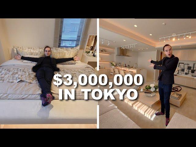 Inside a $3,000,000 LUXURY Tokyo Apartment | Japanese Apartment Tour