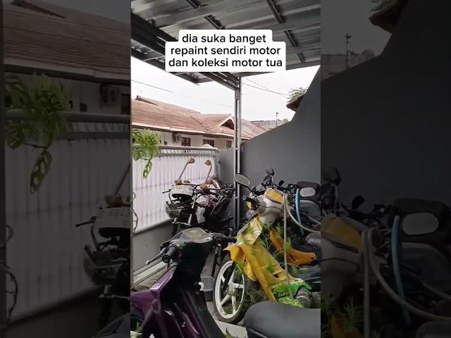 Koleksi nya motor tua  gpp deh #koleksi #kolektor #collector #old #motor #ninja