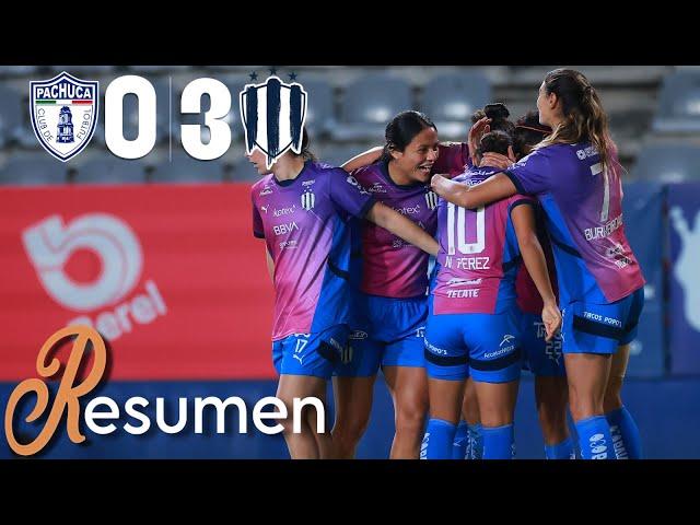 PACHUCA 0-3 RAYADAS Semifinal Ida | Contundente victoria regia