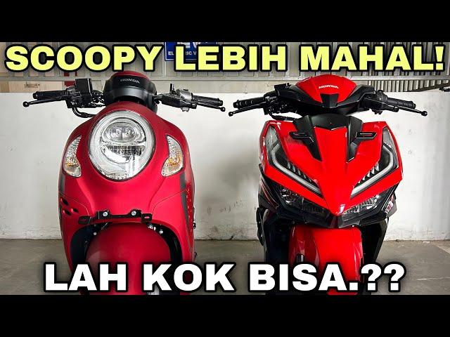 110 CC LEBIH MAHAL‼️SCOOPY KEYLESS VS VARIO 125 CBS