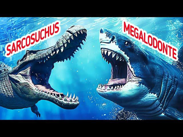 Crocodilo Gigante VS. Tubarão Gigante e Outras Curiosidades do Fundo do Mar