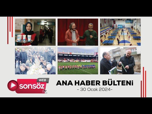 Batman Ana Haber Büşteni - 30 Ocak 2024