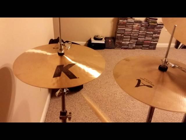 14" K Hi Hat vs 14" A New Beat Hi Hat