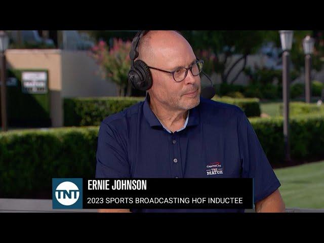 Ernie Johnson Finds Out He's a Sports Broadcasting HOF Inductee From Charles Barkley