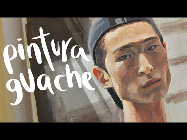 Vlog, novidades e pintura guache