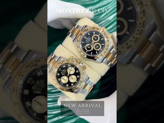 Rolex Cosmograph Daytona 40mm 126503 Black Dial & Black Dial with Diamonds