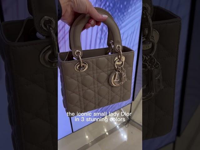 Iconic Lady Dior #designerbags #ladydior #diorbag #luxurybags