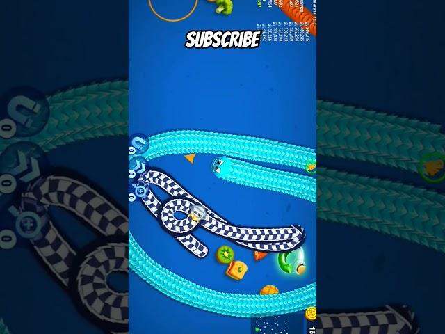 WORMSZONE.IO #102 BIGGEST SNAKE GAMEPLAY#shorts #gameshorts #iogames  #vnyop