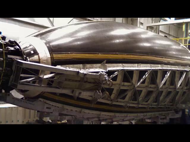 787 Time Lapse Manufacturing in 3 minutes by Spirit AeroSystems