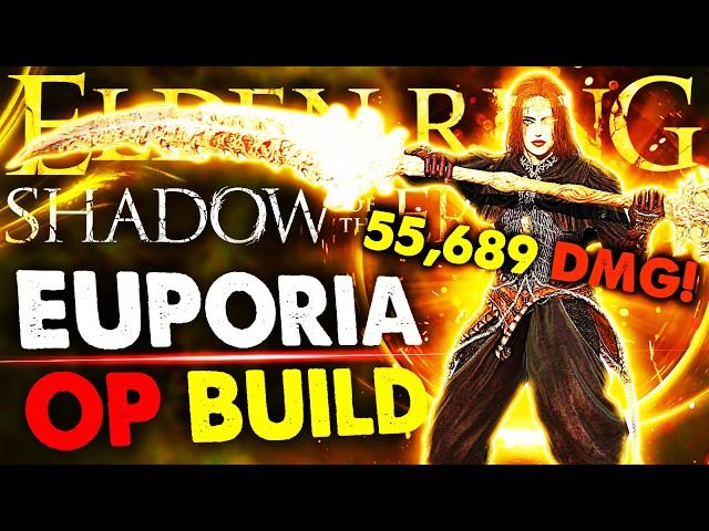 THE "MOST OVERPOWERED" EUPORIA BUILD IN SHADOW OF THE ERDTREE 1.13 New Elden Ring OP Build Guide!