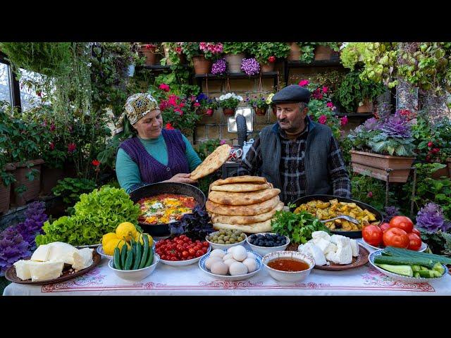 Countryside Morning ️: Delicious Village Breakfast 