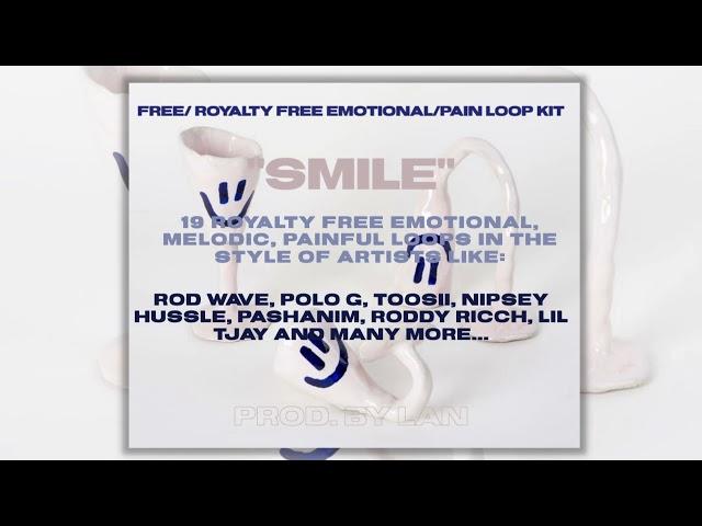 [100% Royalty Free/Free Download] Emotional/Pain Loop Kit - "Smile" | (19) Loops