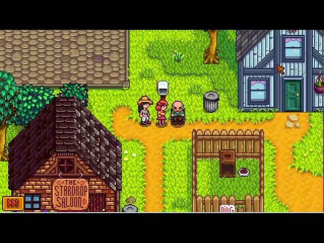 Stardew Valley - Penny helps George