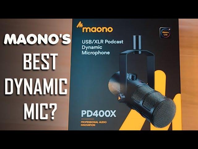 Maono PD400X vs PD200X. Battle of Maono's Best Dynamic USB/XLR Microphones