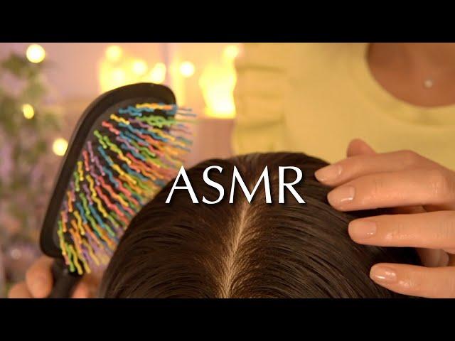 [ASMR] Gently and Slowly Hair Brushing for Deep Sleep  | No Talking