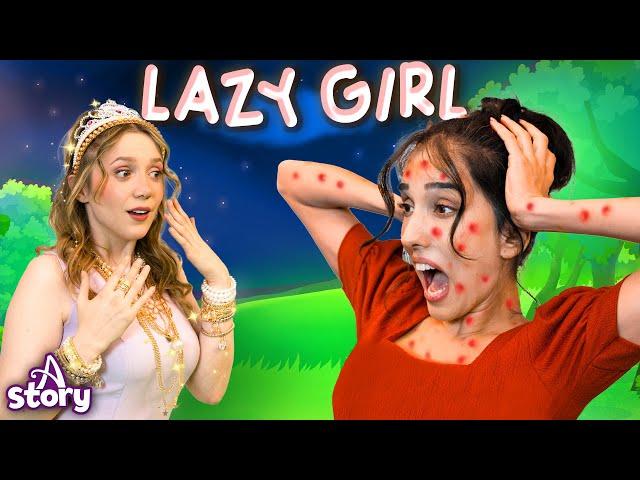 Lazy Girl | English Fairy Tales & Kids Stories