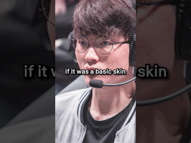 Faker using skin?!  league of legends