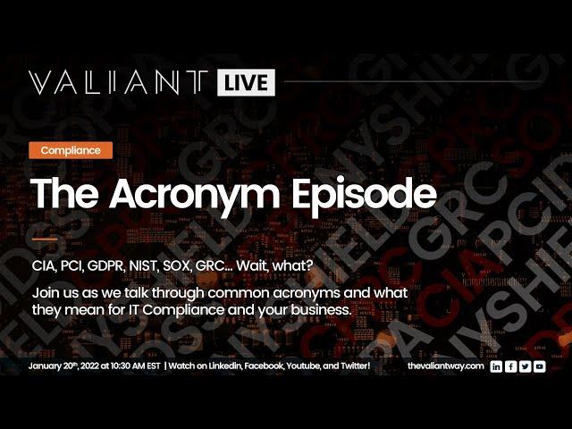 The Acronym Episode