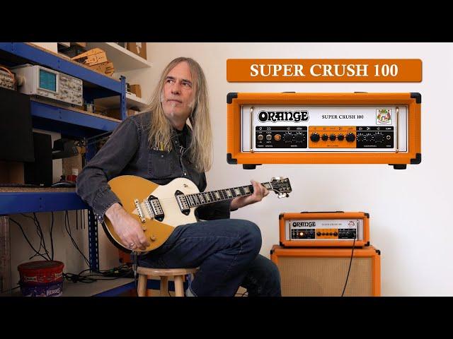 The new Orange Super Crush 100 explained by the designer, Ade Emsley