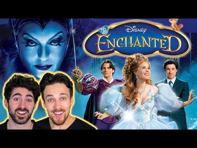 First Time Watching *ENCHANTED* (is this the best Disney Romance??)