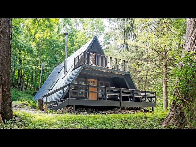 A-frame Cabin House Ideas in Upstate New York