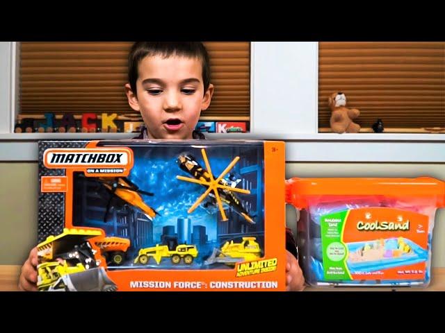 Pretend Play with Surprise Matchbox Truck Toys | Toy Trucks for Kids | JackJackPlays