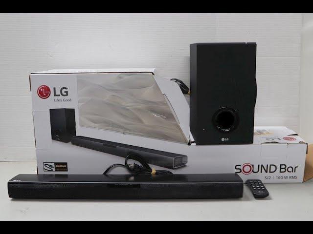 LG SJ2 Soundbar with 2.1 Channel 160 W Speaker Set unboxing l Worth buy in 2022 ?