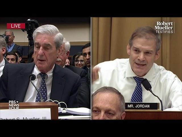 WATCH: Rep. Jim Jordan’s full questioning of Robert Mueller | Mueller testimony