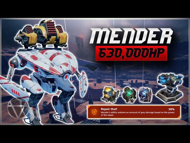 [WR]  Immortal Mender Gets 630,000 HP w/New Turret – Mk3 Gameplay | War Robots