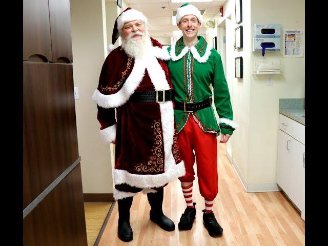 Santa Claus Visits Calcaterra Family Dentistry 2018