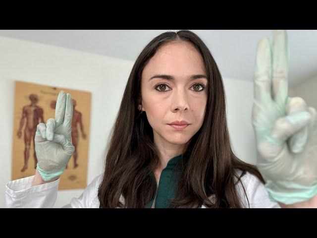 ASMR - REALISTIC Cranial Nerve Exam [POV] for Jaw Pain - You Can Close Your Eyes  Medical Role Play