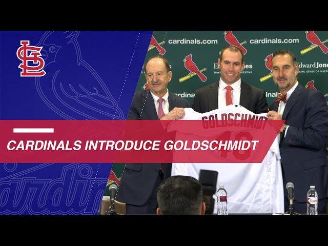 Cardinals introduce newly acquired Paul Goldschmidt