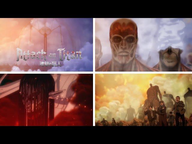 Eren Kills 80% of Humanity, The Rumbling ALL SCENES. Attack on Titan: The Final Season