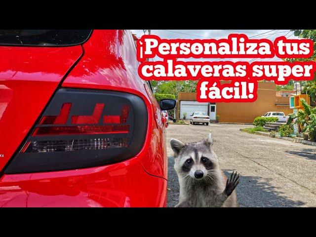 ¡Cómo personalizar/modificar las calaveras de tu auto! | ¡Fácil, rápido y barato!