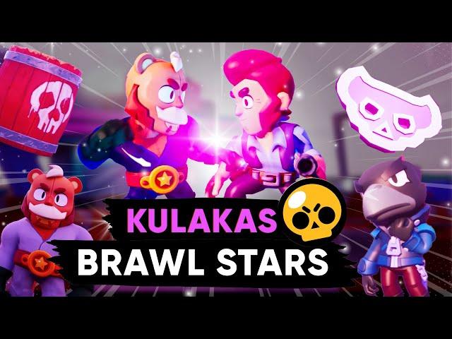 Brawl Stars VS КУЛАКАС: захват кристаллов.  #brawlstars #3danimation