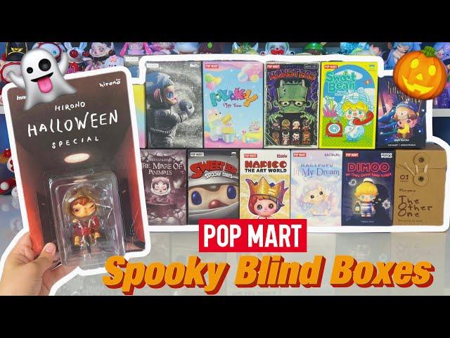 SPOOKY POPMART BLIND BOXES ** HIRONO, DIMOO, SKULLPANDA AND MORE!