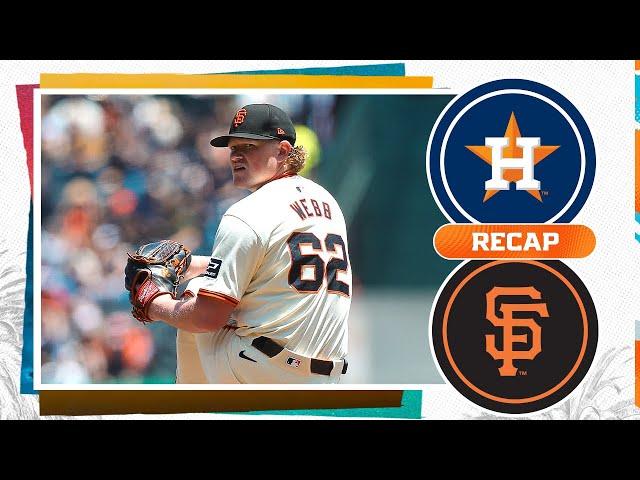 Astros vs. Giants Game Highlights (6/12/24) | MLB Highlights