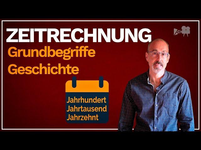 Grundbegriffe Geschichte: Zeitrechnung