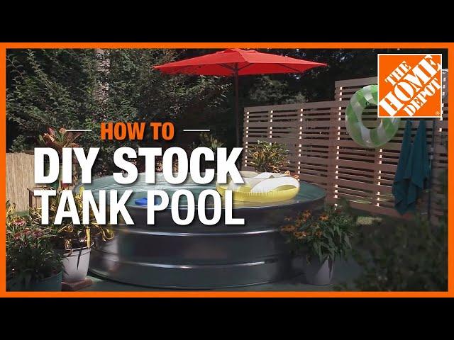DIY Stock Tank Pool | The Home Depot