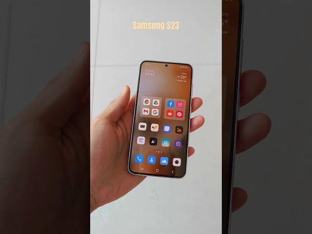 Samsung OneUI homescreen setup #oneui #oneui7 #samsunggalaxy #wallpapers #androidapps