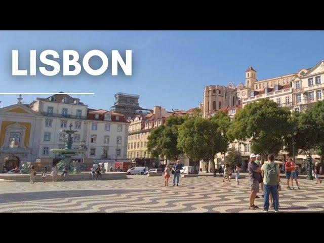 Rossio Square in Lisbon Portugal | The Heart of Lisbon