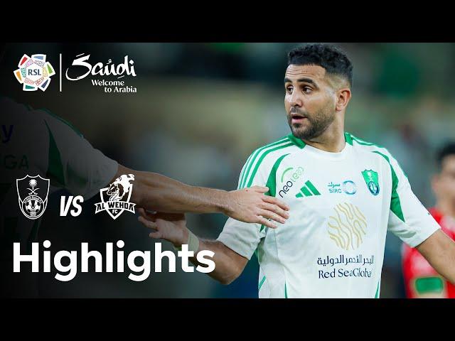 Mahrez's SUPER STRIKE seals the win!🟢 | Al Ahli 1 - 0 Al Wehda | Highlights presented by Visit Saudi