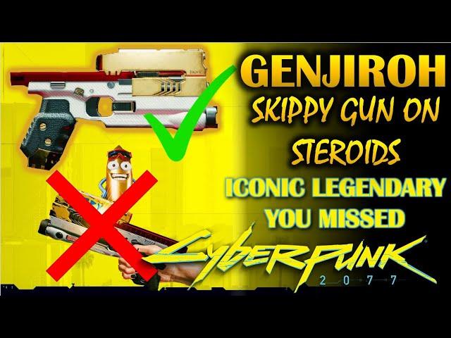 FORGET SKIPPY & GET GENJIROH Best Iconic Pistol In Cyberpunk 2077 You MISSED