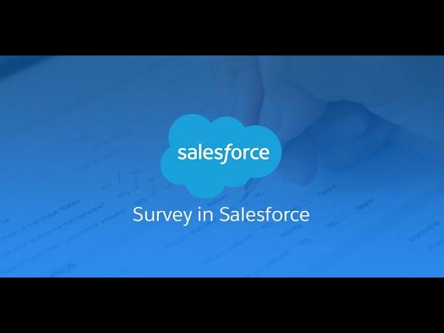 Salesforce Surveys - how to implement / use and track / how to follow up on the low score surveys