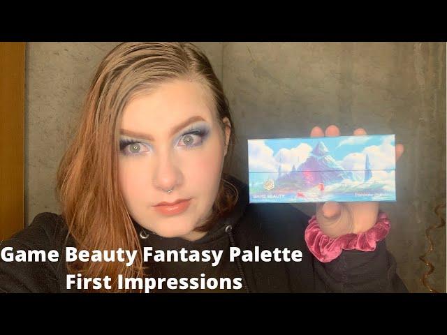 Game Beauty Fantasy Palette First Impressions | kealeysbeauty