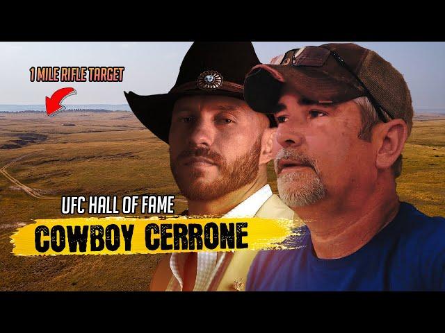 Cowboy Cerrone VS the MILE Long Rifle Shot | $15,000 Rifle Challenge