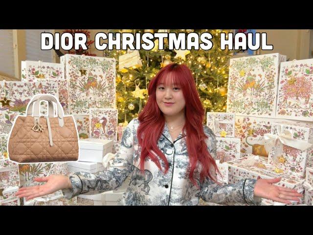 HUGE Dior Unboxing Haul What I Got For Christmas - Lady Dior, Dior Toujours, & More | Luxury Haul