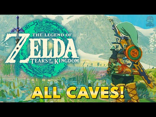 How to Reveal ALL CAVE LOCATIONS in Zelda Tears of the Kingdom!